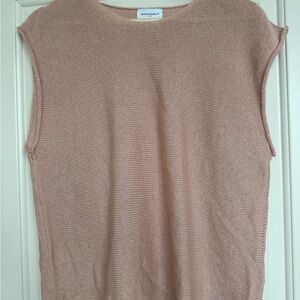 Bianco&Blu Italy  Knit Top in Soft Pink